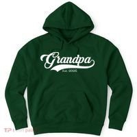 Varsity Style Grandpa EST 2026 Hoodie thumb 0