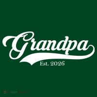 Varsity Style Grandpa EST 2026 Long Sleeve Shirt thumb 2
