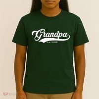 Varsity Style Grandpa EST 2026 T-Shirt thumb 4