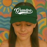 Varsity Style Grandpa EST 2026 Visor thumb 2