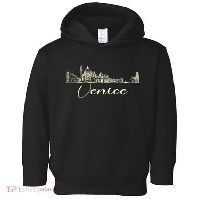 Venice Skyline Gift Toddler Hoodie