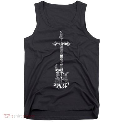 Vintage Skillet Guitar Typography Tank Top