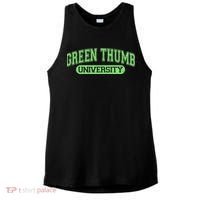 Varsity Style Green Thumb University Ladies PosiCharge Tri-Blend Wicking Tank thumb 0