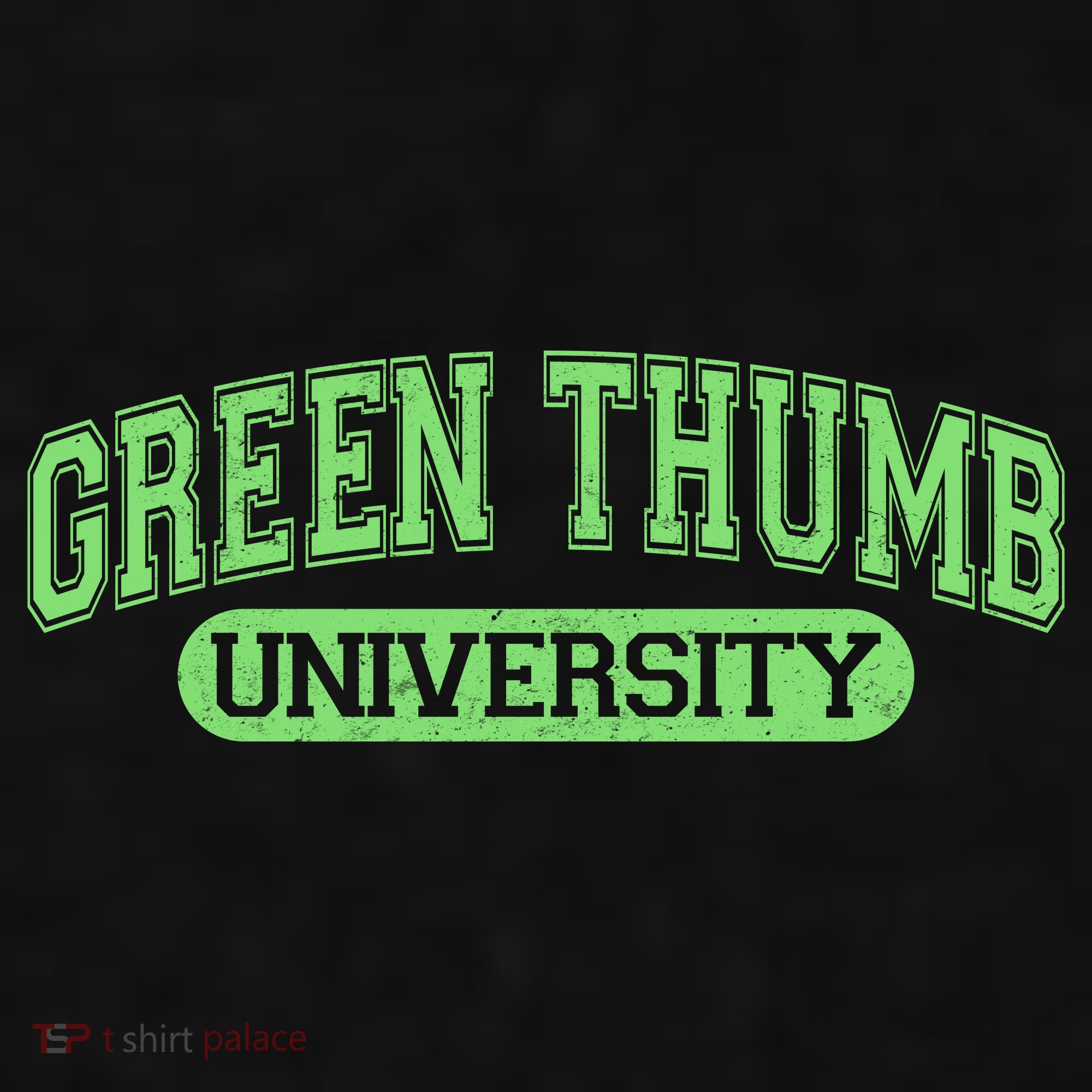 Varsity Style Green Thumb University Ladies PosiCharge Tri-Blend Wicking Tank