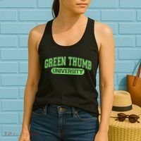 Varsity Style Green Thumb University Women's Tank Top thumb 2