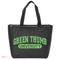 Varsity Style Green Thumb University Tote Bag thumb 0