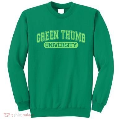 Varsity Style Green Thumb University Sweatshirt