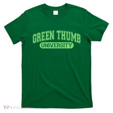 Varsity Style Green Thumb University T-Shirt
