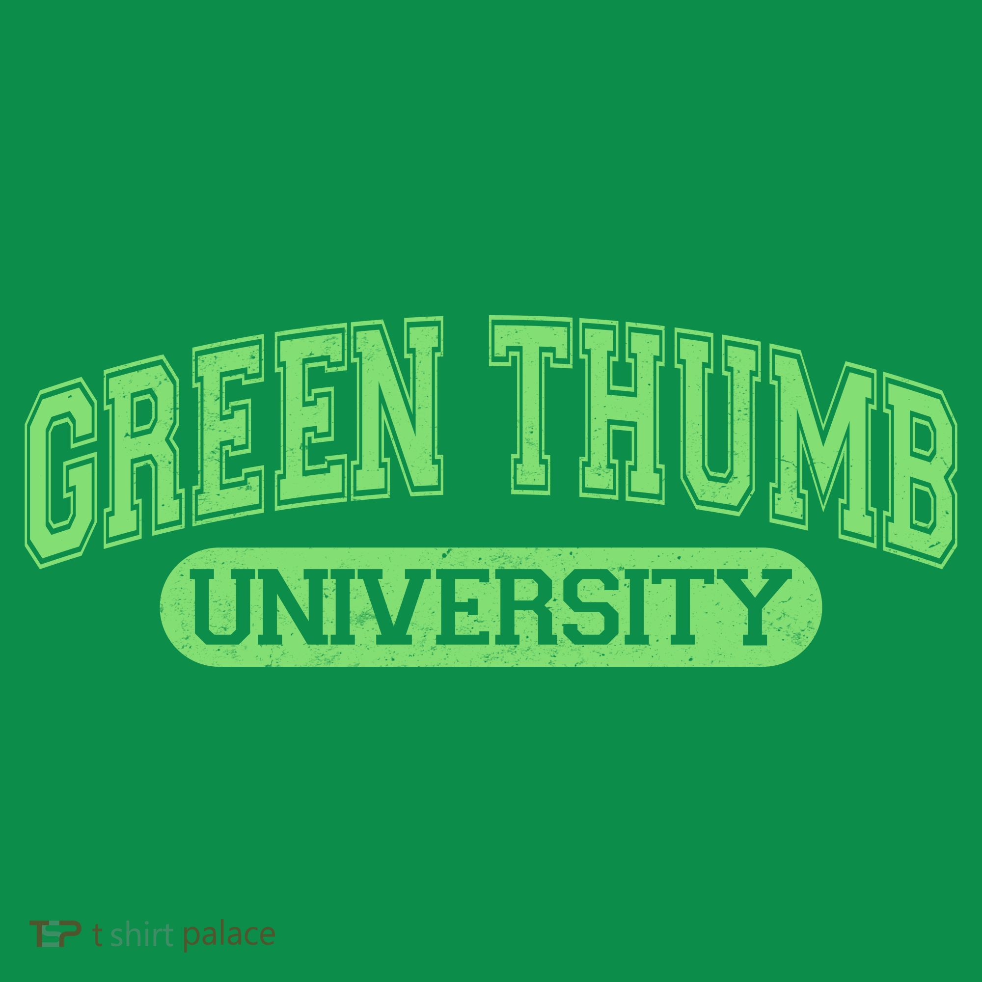 Varsity Style Green Thumb University Toddler Hoodie