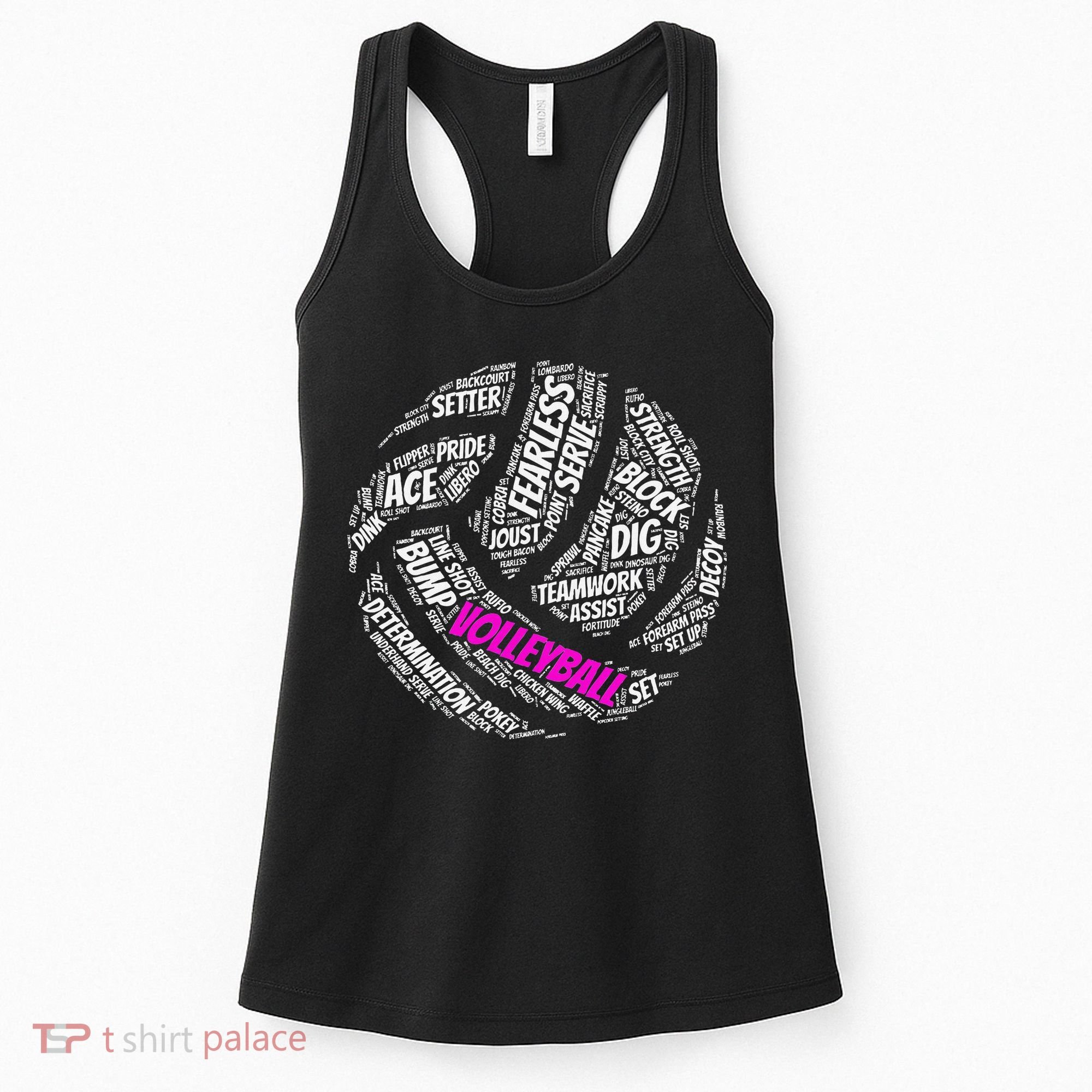 Volleyball Sayings Gift For Teen And Women Women's Tank Top