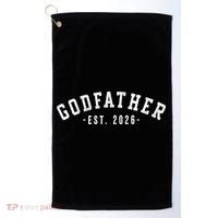 Varsity Style Godfather EST 2026 Golf Towel thumb 0