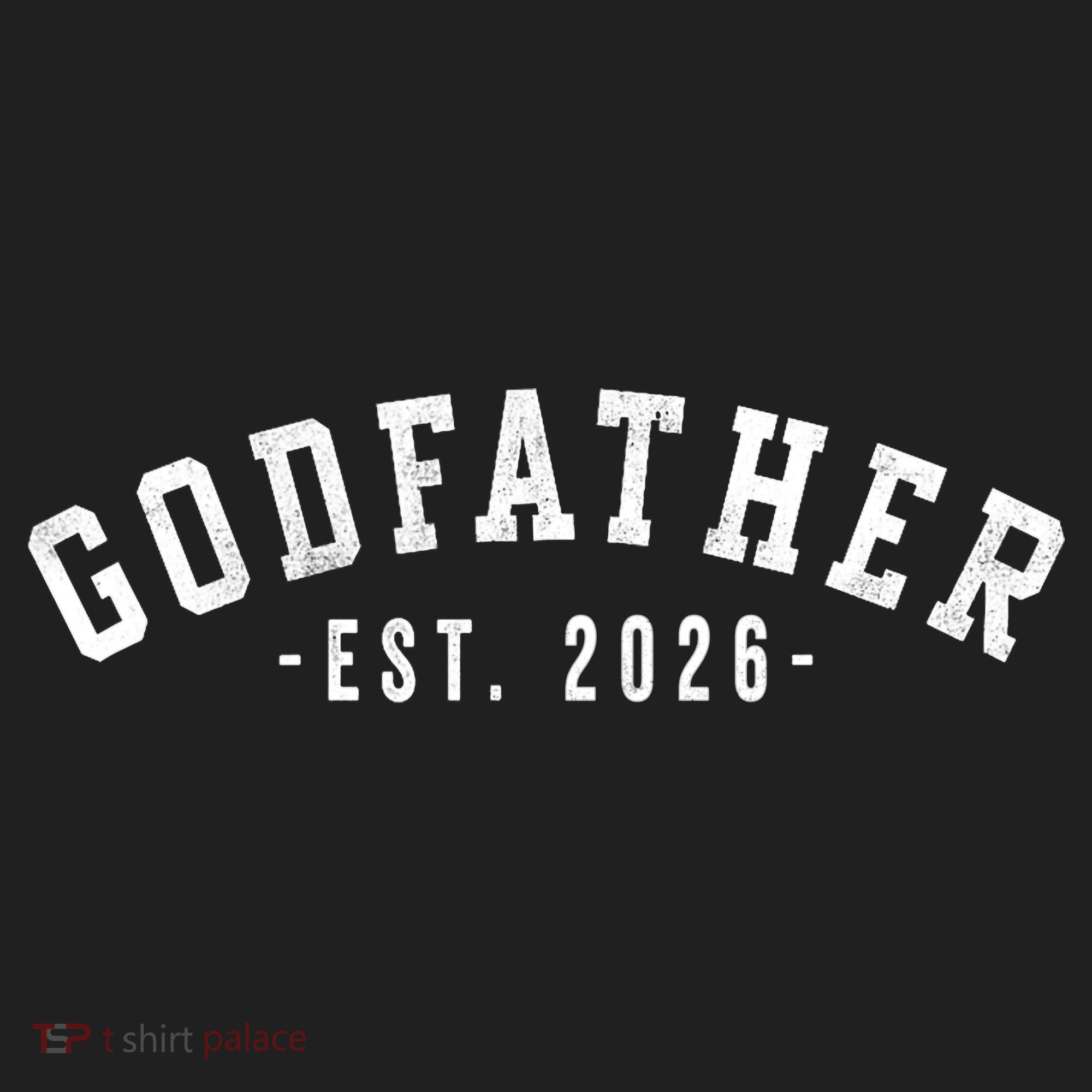 Varsity Style Godfather EST 2026 Golf Towel