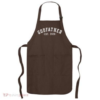Varsity Style Godfather EST 2026 Apron