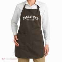 Varsity Style Godfather EST 2026 Apron thumb 2