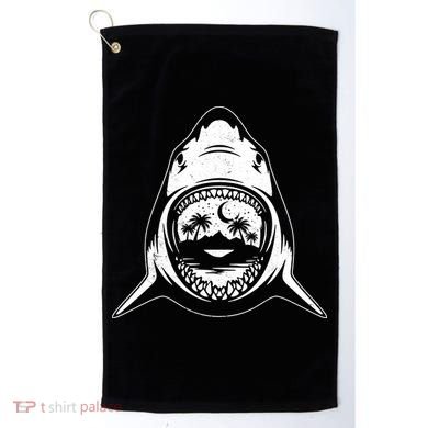 Vintage Shark Head Island Golf Towel