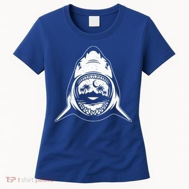 Vintage Shark Head Island Women's T-Shirt
