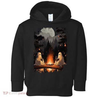 Vintage Spooky Horror Ghost Book Toddler Hoodie