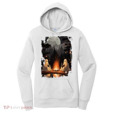 Vintage Spooky Horror Ghost Book Women's Hoodie