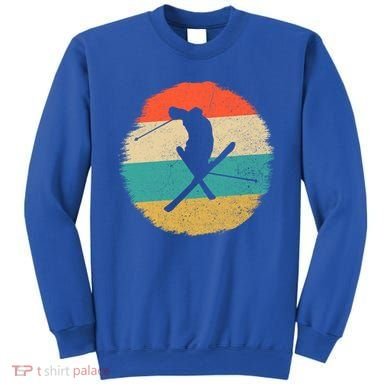 Vintage Ski Jump Skiing Gift Ski Lover Gift Sweatshirt