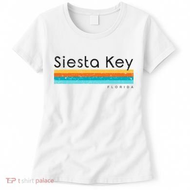 Vintage Siesta Key Florida Retro Design Women's T-Shirt