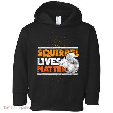 Vintage Squirrel Lives Matter TShirt Toddler Hoodie