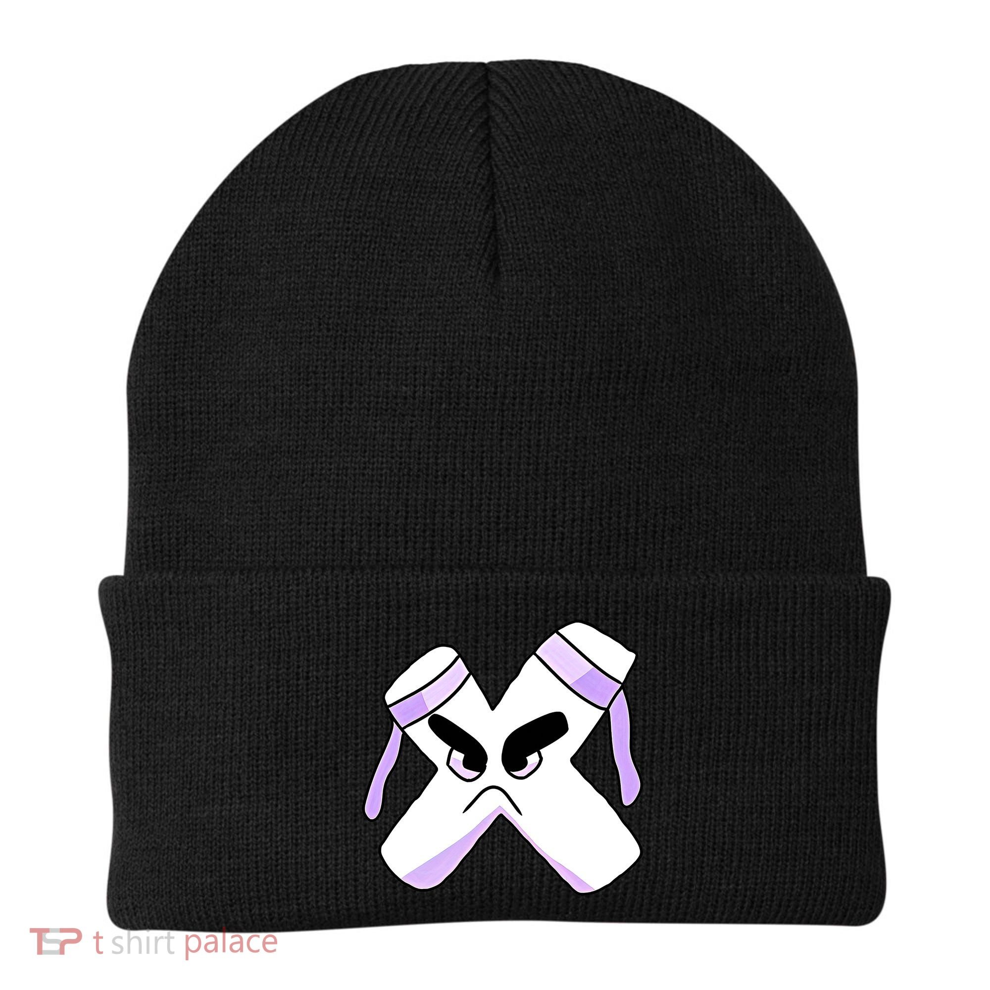 Villain Strong Letter X Alphabet Lore Beanie