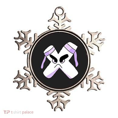 Villain Strong Letter X Alphabet Lore Ornament