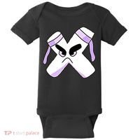 Villain Strong Letter X Alphabet Lore Baby Bodysuit thumb 0