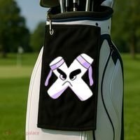 Villain Strong Letter X Alphabet Lore Golf Towel thumb 2