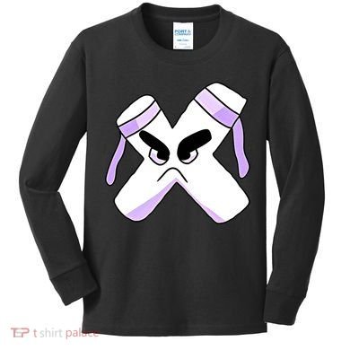 Villain Strong Letter X Alphabet Lore Kids Long Sleeve Shirt