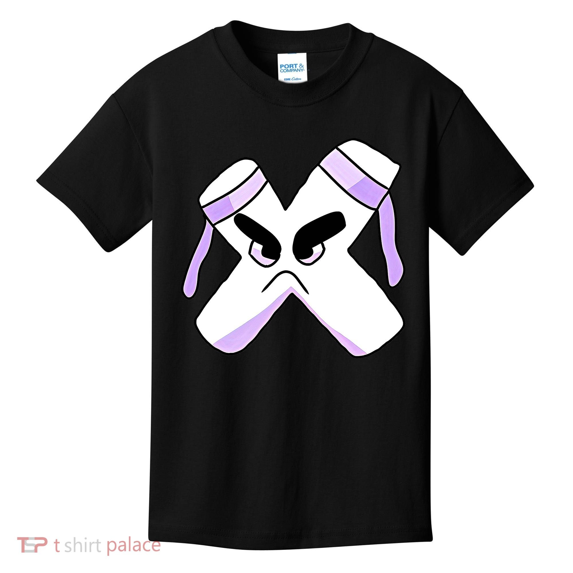 Villain Strong Letter X Alphabet Lore Kids T-Shirt