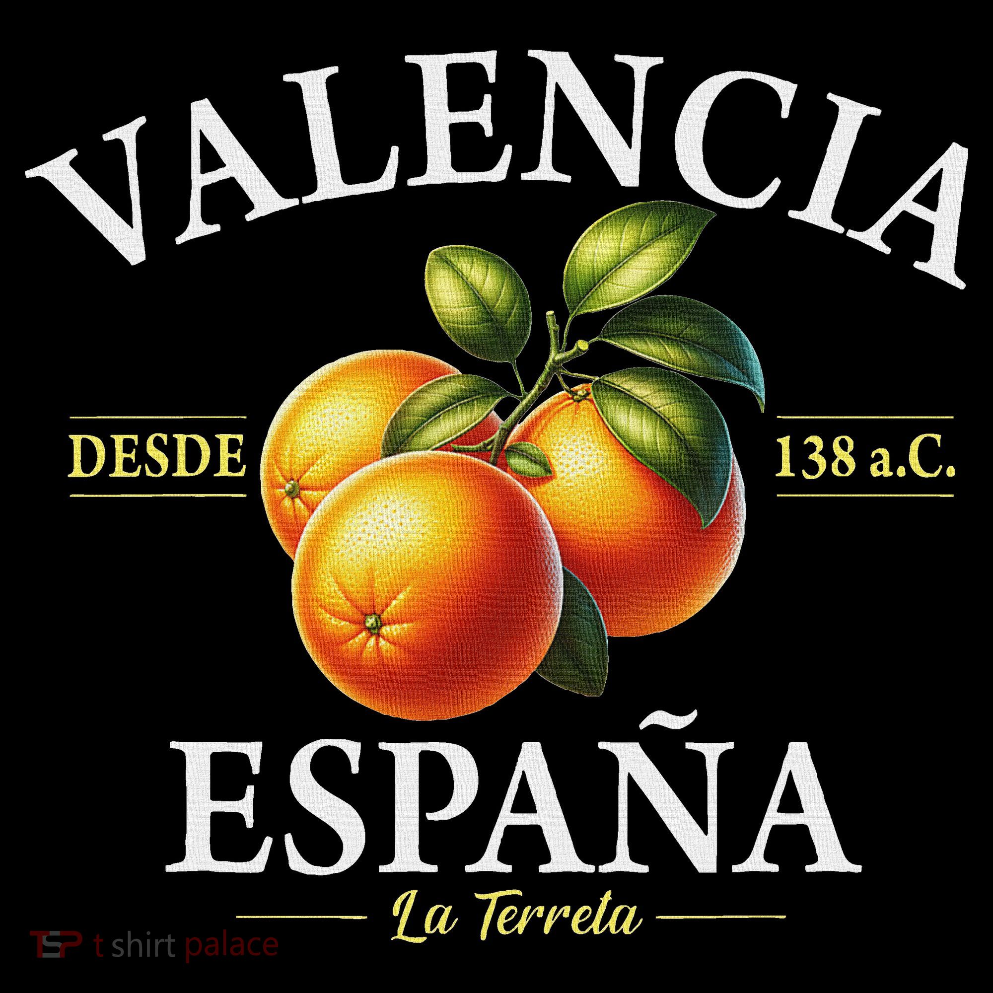 Valencia Spain La Terreta Oranges Since 138 Bc Coaster