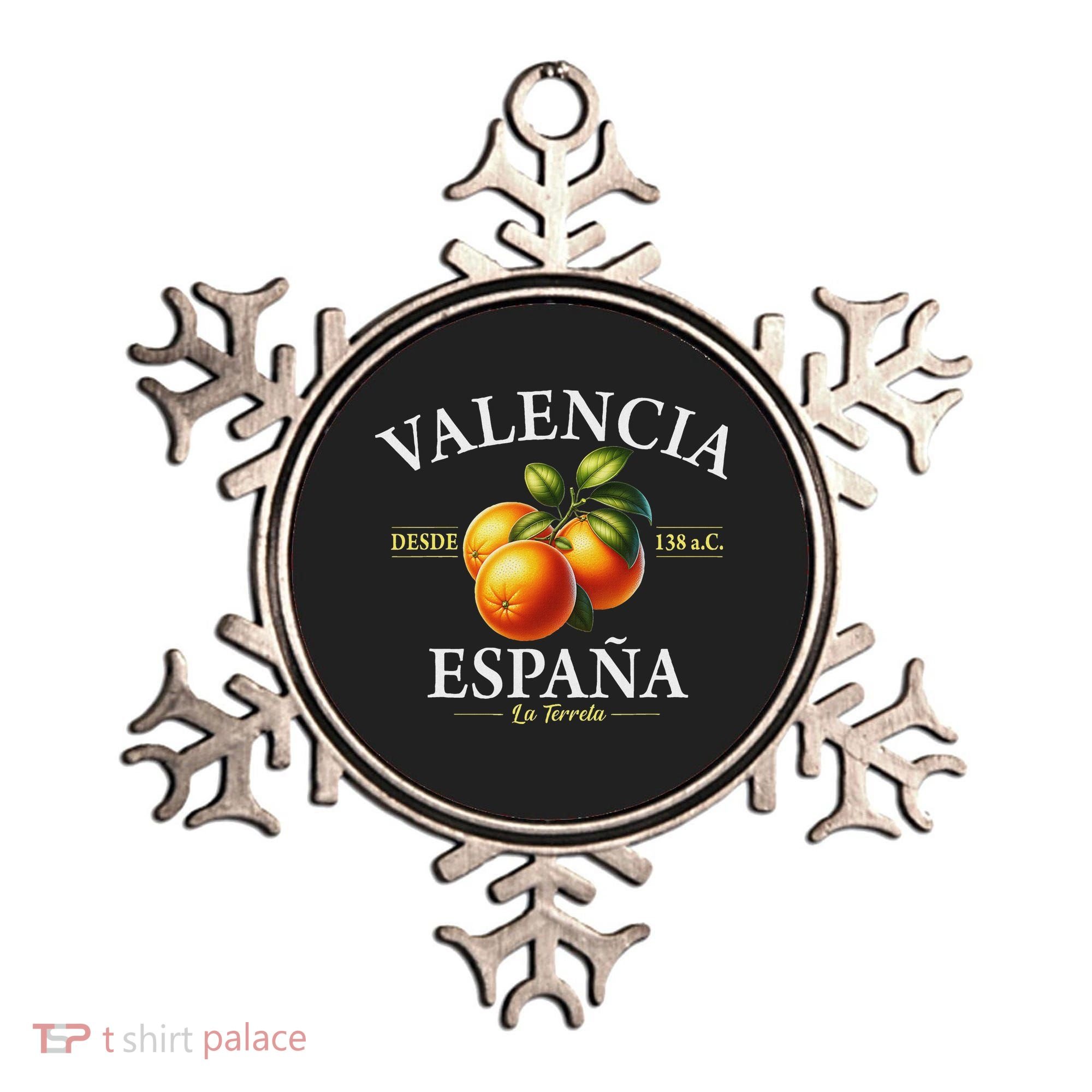 Valencia Spain La Terreta Oranges Since 138 Bc Ornament