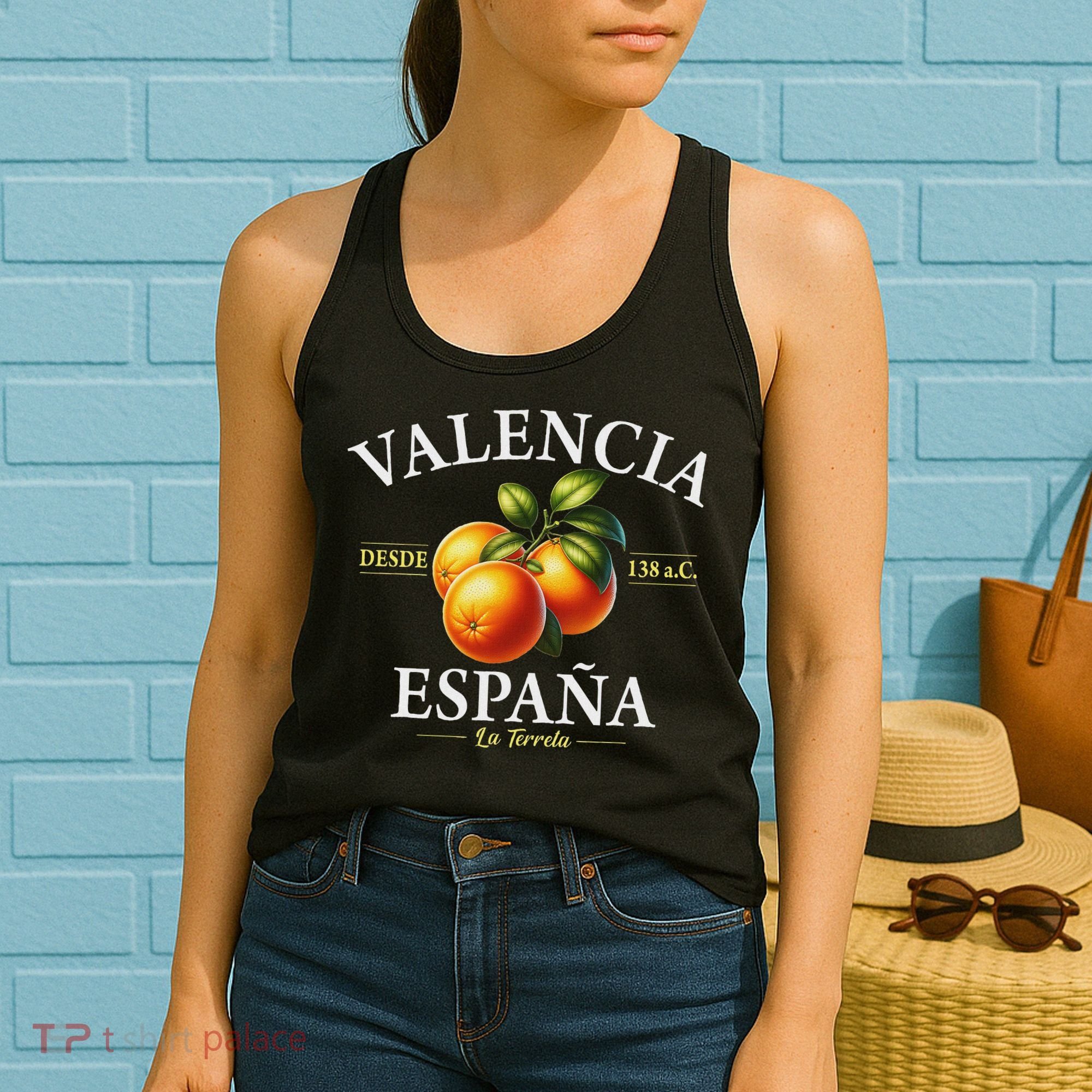 Valencia Spain La Terreta Oranges Since 138 Bc Women's Tank Top
