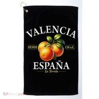 Valencia Spain La Terreta Oranges Since 138 Bc Golf Towel thumb 0