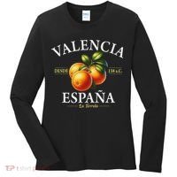 Valencia Spain La Terreta Oranges Since 138 Bc Women's Long Sleeve Shirt thumb 0