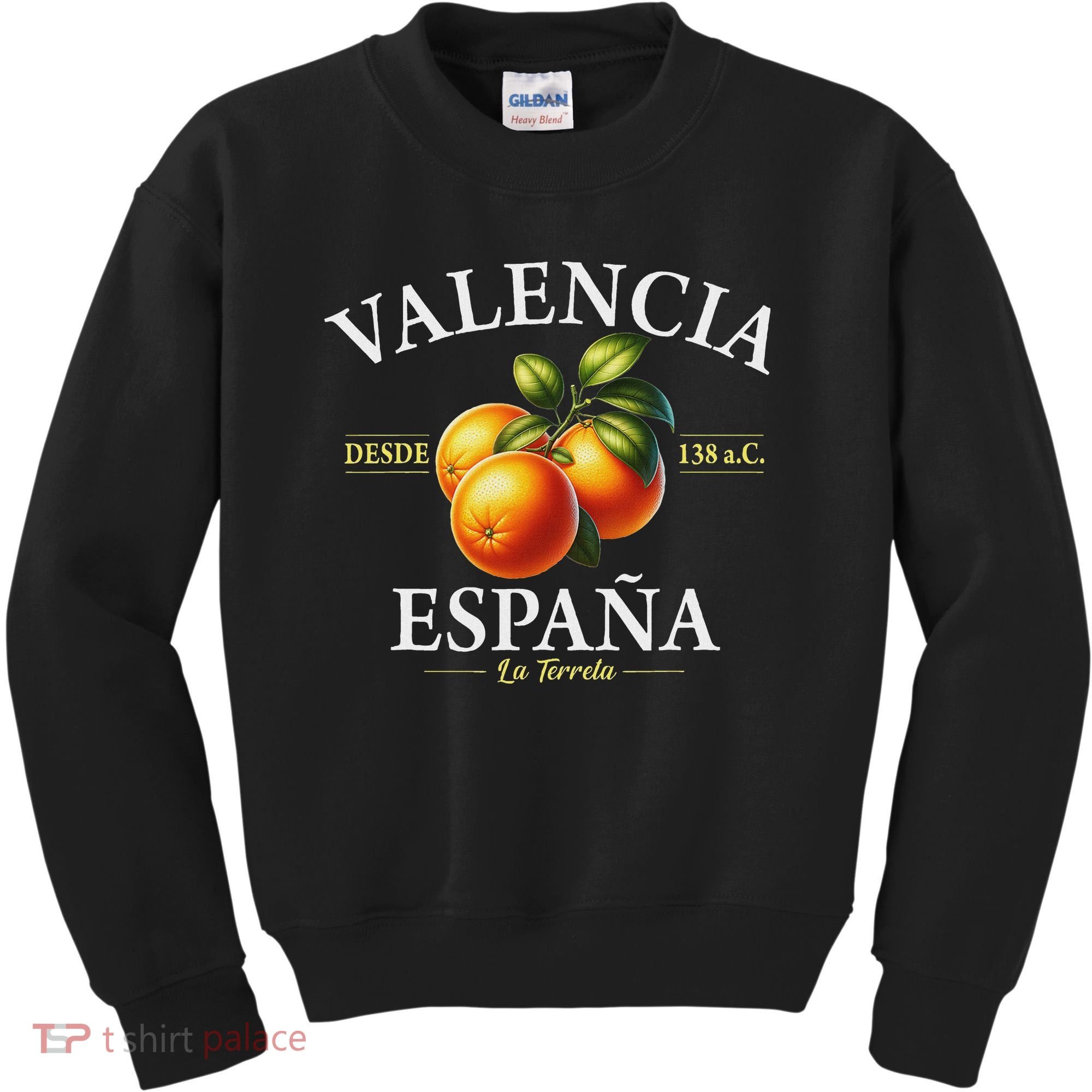 Valencia Spain La Terreta Oranges Since 138 Bc Kids Sweatshirt