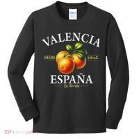 Valencia Spain La Terreta Oranges Since 138 Bc Kids Long Sleeve Shirt thumb 0