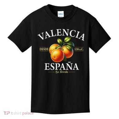Valencia Spain La Terreta Oranges Since 138 Bc Kids T-Shirt