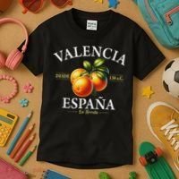 Valencia Spain La Terreta Oranges Since 138 Bc Kids T-Shirt thumb 3