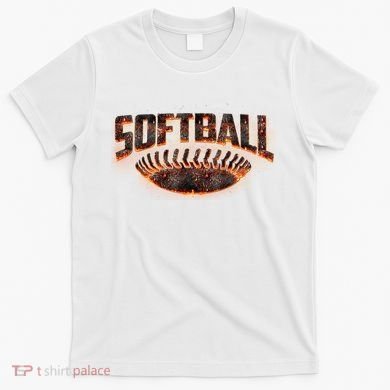 Vintage Softball Logo T-Shirt