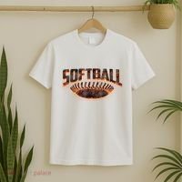 Vintage Softball Logo T-Shirt thumb 2