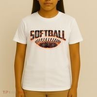 Vintage Softball Logo T-Shirt thumb 4
