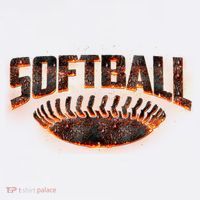 Vintage Softball Logo T-Shirt thumb 7