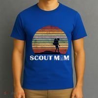 Vintage Scout Leader Scout Mom Cute Gift T-Shirt thumb 3