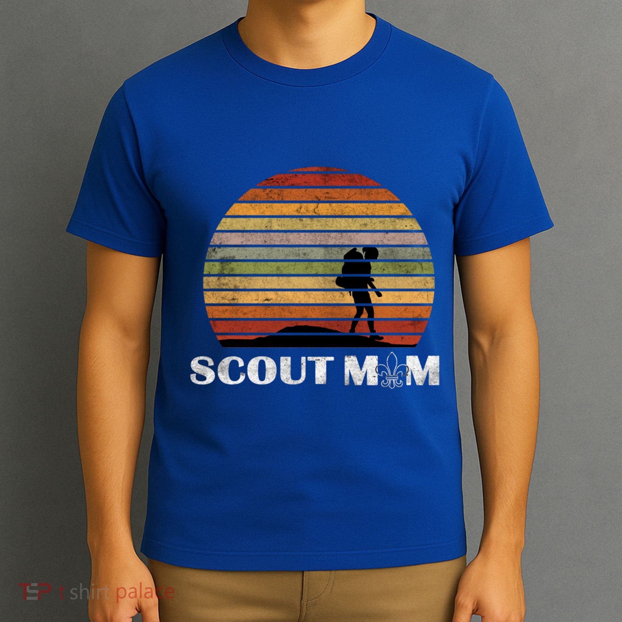 Vintage Scout Leader Scout Mom Cute Gift T-Shirt