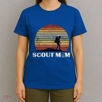 Vintage Scout Leader Scout Mom Cute Gift T-Shirt thumb 4