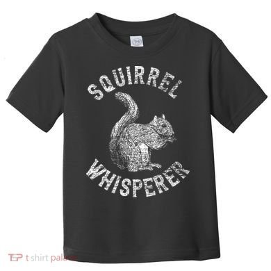 Vintage Squirrel Lover Squirrel Whisperer Toddler T-Shirt