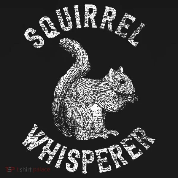 Vintage Squirrel Lover Squirrel Whisperer Kids T-Shirt