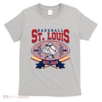 Vintage St Louis Baseball Est 1882 T-Shirt thumb 0